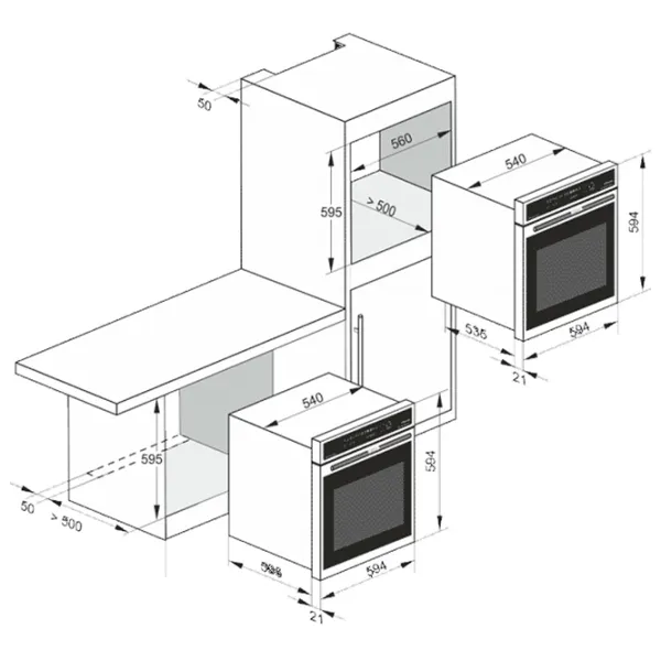 Cuptor încorporabil Kaiser EH 6323 / Inox photo 9