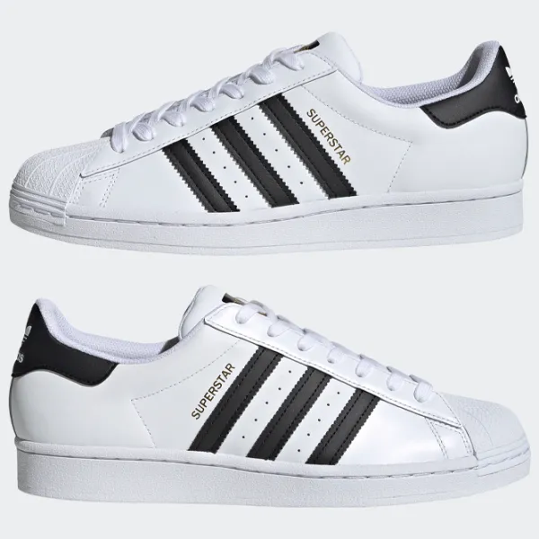 Ghete pentru bărbați Adidas Superstar 47.5 / White photo 4