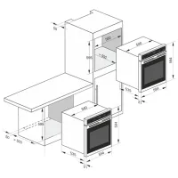 Cuptor încorporabil Kaiser EH 6326 W White photo 6