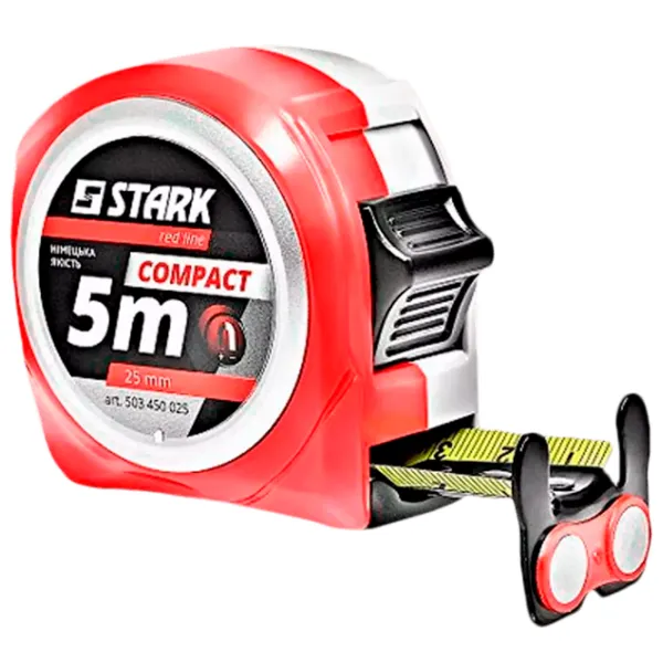Ruletă Stark Compact 5 m/ White photo 1
