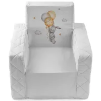 Детское кресло Albero Mio Basic Print 2 года/ White