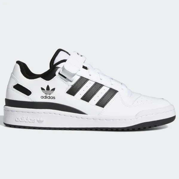Ghete pentru bărbați Adidas Forum Low 46.5 / White photo 3