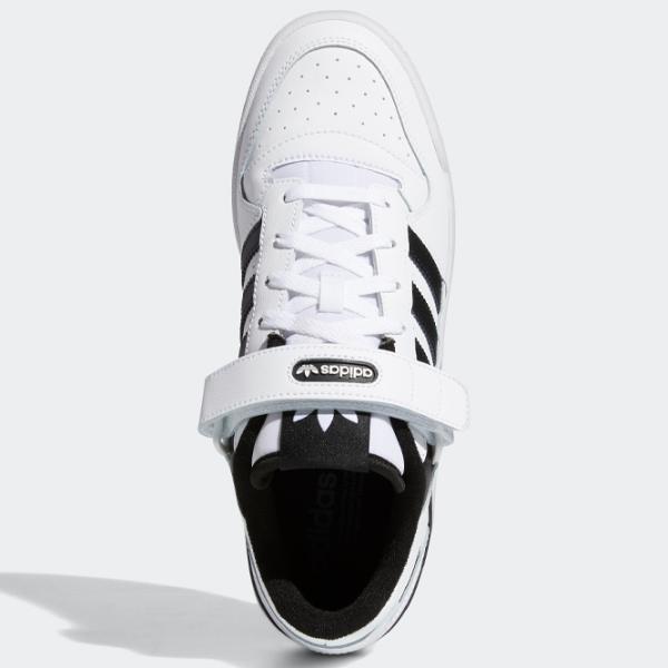 Ghete pentru bărbați Adidas Forum Low 46.5 / White photo 5