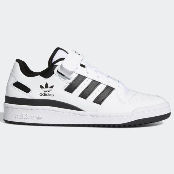 Ghete pentru bărbați Adidas Forum Low 43.5 / White photo 3