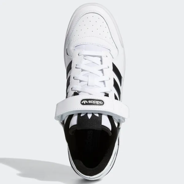 Ghete pentru bărbați Adidas Forum Low 43.5 / White photo 5