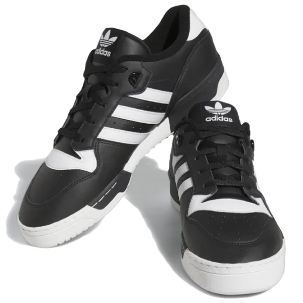 Ghete pentru bărbați Adidas Rivalry Low 41.5 / Black photo 1