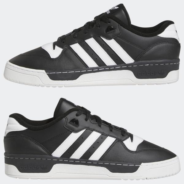 Ghete pentru bărbați Adidas Rivalry Low 43.5 / Black photo 4