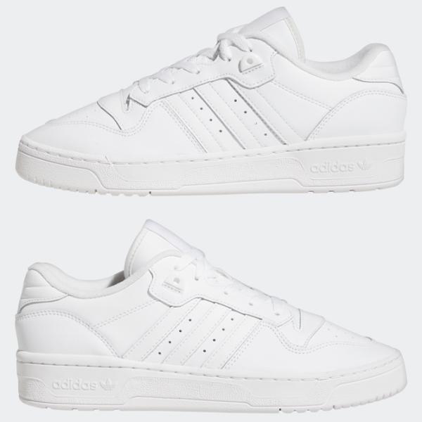 Ghete pentru bărbați Adidas Rivalry Low 41.5 / White photo 4