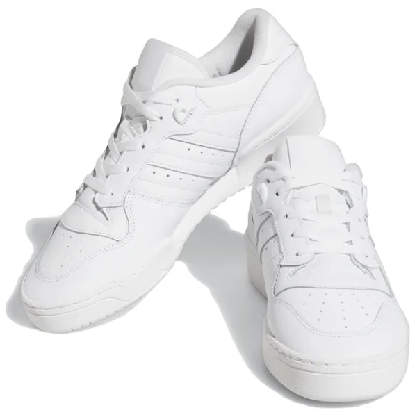 Ghete pentru bărbați Adidas Rivalry Low 42.5 / White photo 1