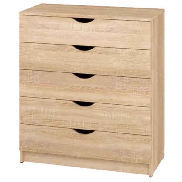 Comodă Pehotin К-5 eco 90 x 80 x 38/ PAL/ Stejar Sonoma photo 1