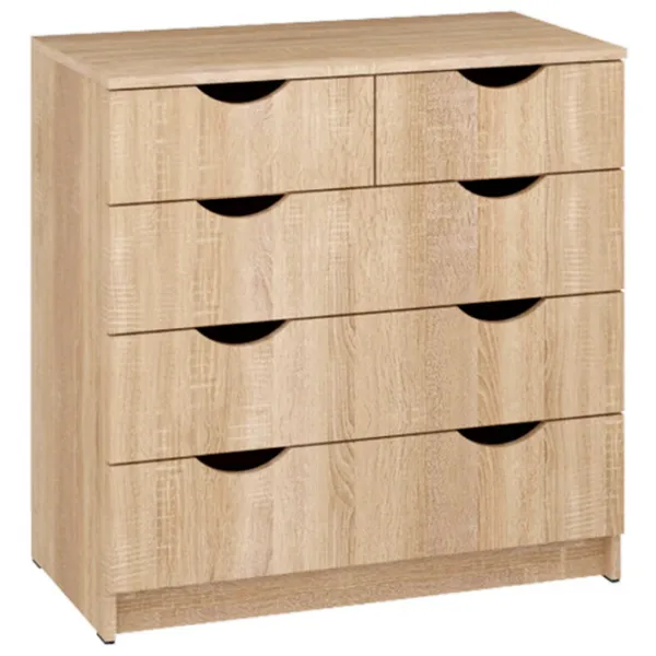 Comodă Pehotin К-3+2 eco 80 x 80 x 43/ PAL/ Stejar Sonoma photo 1