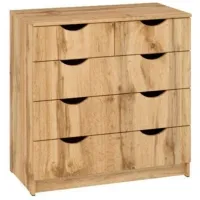 Comodă Pehotin К-3+2 eco 80 x 80 x 43/ PAL/ Stejar Taho