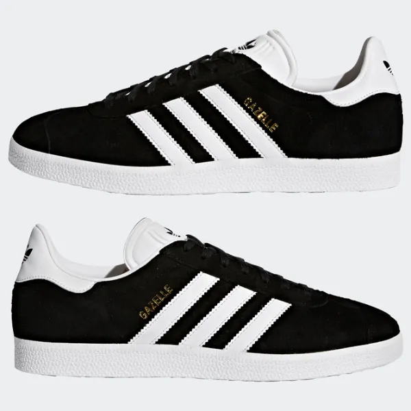 Ghete pentru bărbați Adidas Gazelle 44 / Black photo 4