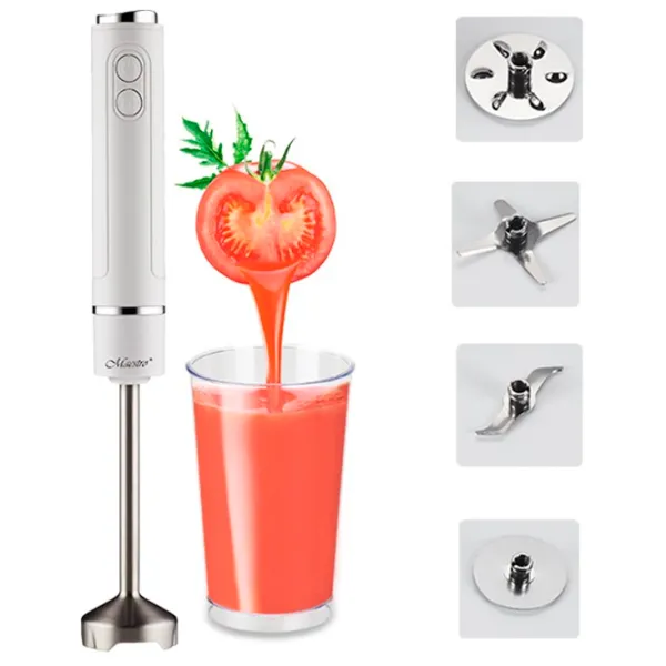 Blender de mână Maestro MR-568 1000 W / White photo 5