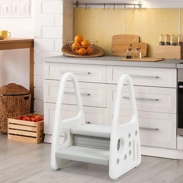 Детский стул Costway BB5640GR 3 года/ White photo 3 Детский стул Costway BB5640GR 3 года/ White photo 3