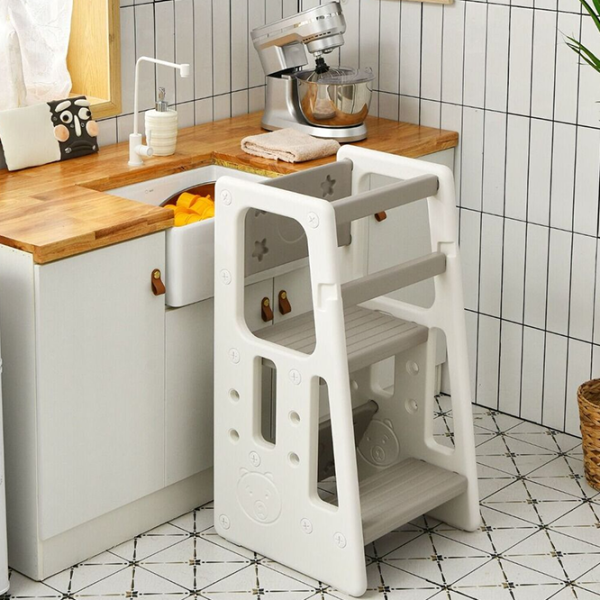 Детский стул Costway HY10011HS 3 года/ White photo 2