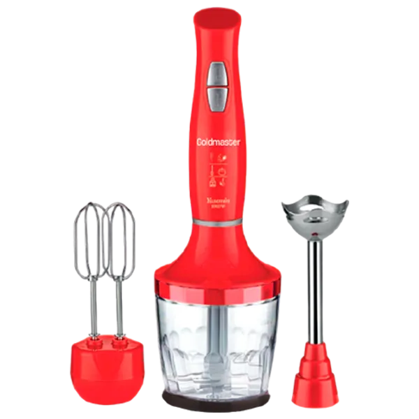 Blender de mână GoldMaster GM 7240 K  1000 W / Red photo 1