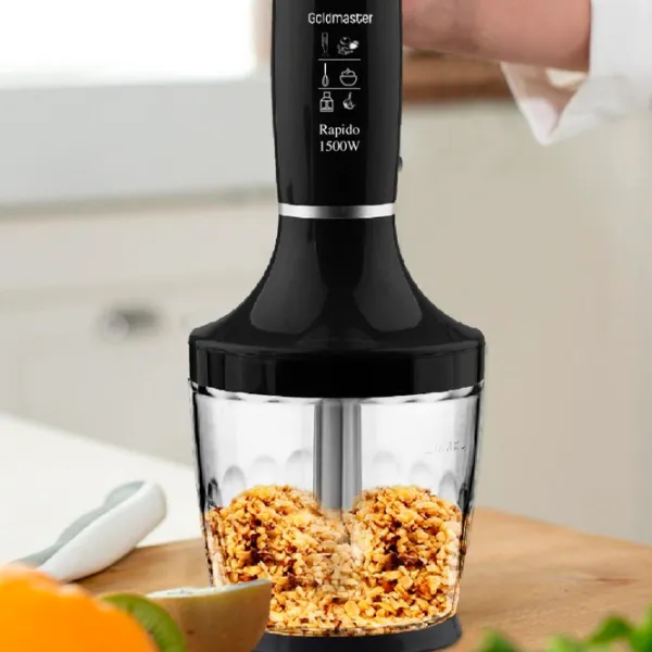 Blender de mână GoldMaster GM 7265 B 1500 W / Black photo 4