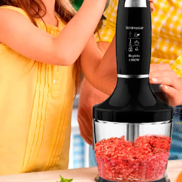 Blender de mână GoldMaster GM 7265 B 1500 W / Black photo 5