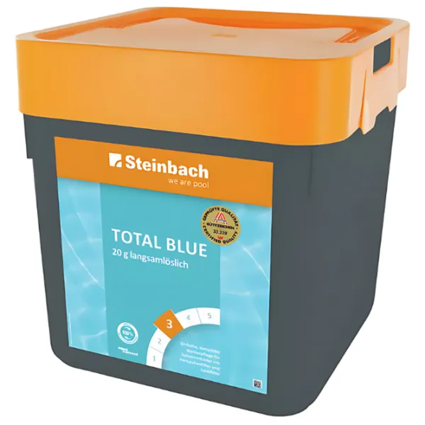 Pastile multifuncționale Steinbach Total Blue comprimate/ pentru dezinfectare/ 20 g photo 3