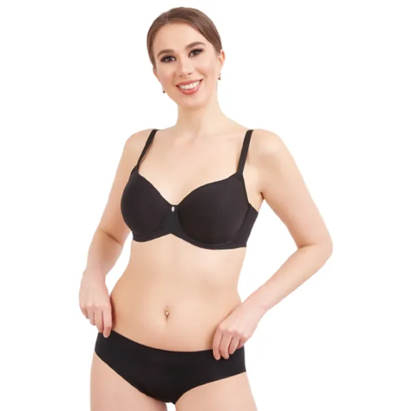 Chiloți pentru femei Milavitsa 260160 75-100/ Black/ Slip photo 3