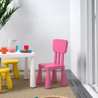 Scaun pentru copii Ikea Mammut 7 ani/ Yellow photo 2