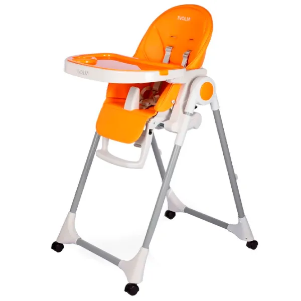 Scaun de masă Ivolia Q6 (699289) / 6 luni / Orange  photo 1