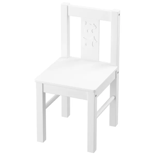 Детский стул Ikea Kritter 7 лет/ White photo 1