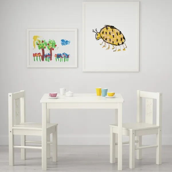 Детский стул Ikea Kritter 7 лет/ White photo 3