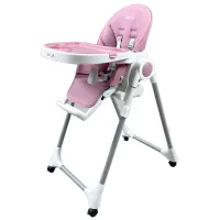 Стульчик для кормления Ivolia Q6 (699288) / 6 месяцев / Розовый 