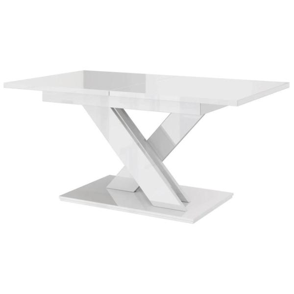 Кухонный стол раскладной Prospero Bronx White Gloss ДСП/ Белый photo 1