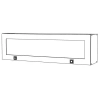 Dulap suspendat ML-Mobila МИРА № 8 White photo 5