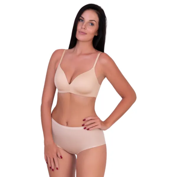 Chiloți pentru femei Milavitsa 260060 85-110/ Nude/ Corset photo 3