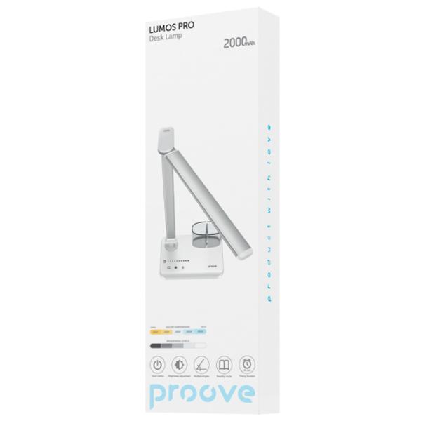 Настольная лампа Proove Lumos Pro Серебристый photo 3 Настольная лампа Proove Lumos Pro Серебристый photo 3