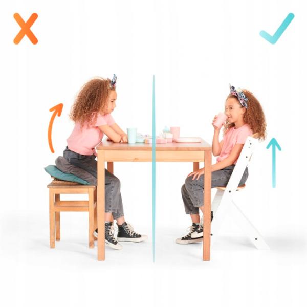Scaun de masă KinderKraft Enock (KHENOC0PGRY0000) 36 luni/ Gray photo 9