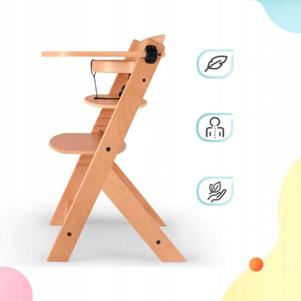 Scaun de masă KinderKraft Enock (KHENOC0PGRY0000) 36 luni/ Gray photo 10