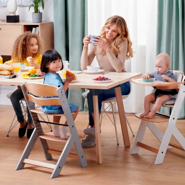 Scaun de masă KinderKraft Enock (KHENOC0PGRY0000) 36 luni/ Gray photo 12