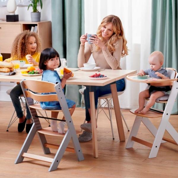 Scaun de masă KinderKraft Enock (KHENOC0PGRY0000) 36 luni/ Gray photo 12
