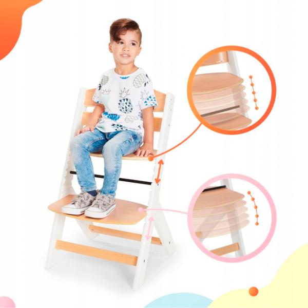Scaun de masă KinderKraft Enock (KHENOC00BLK0000) 36 luni/ Black photo 9