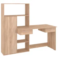 Masă de birou Pekhotin Tornado PAL/ Stejar Sonoma