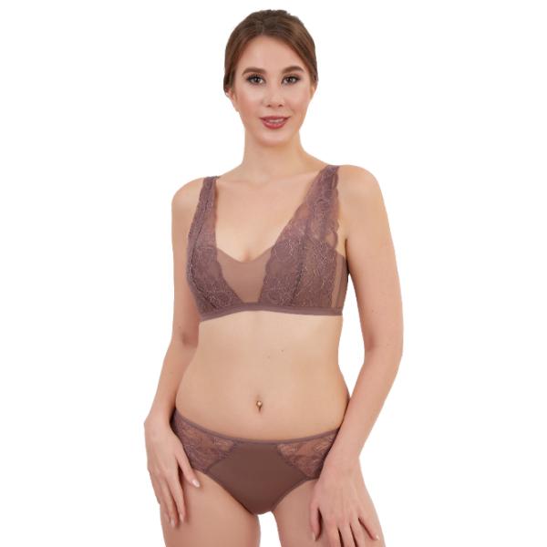 Трусики для женщин Milavitsa 268020 90/ Лесной орех/ Брифы photo 3