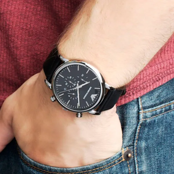Ceas de mână pentru bărbați EMPORIO ARMANI AR1828 Cuarț/ 46 mm photo 4 Ceas de mână pentru bărbați EMPORIO ARMANI AR1828 Cuarț/ 46 mm photo 4