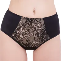 Chiloți pentru femei Milavitsa 268070 102/ Black/ Brief