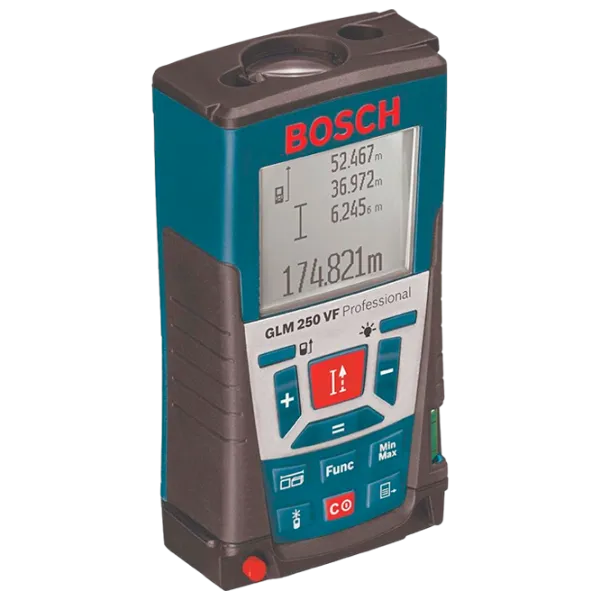 Telemetru Bosch GLM 250 VF Baterie/ 1 mW photo 1