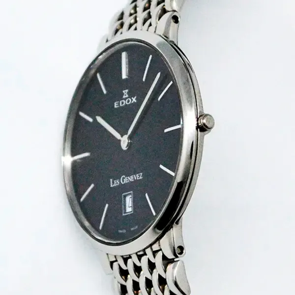 Ceas de mână Unisex Edox 27021 3P NIN Cuarț/ 33 mm photo 2 Ceas de mână Unisex Edox 27021 3P NIN Cuarț/ 33 mm photo 2
