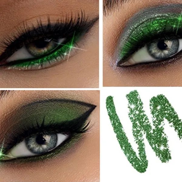 Карандаш для глаз 7DAYS Smoky Green photo 3