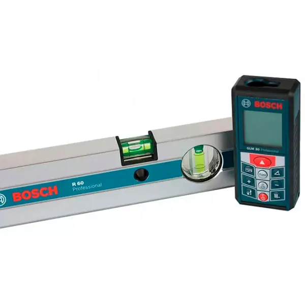 Telemetru Bosch GLM 80 + R 60 Acumulator photo 3