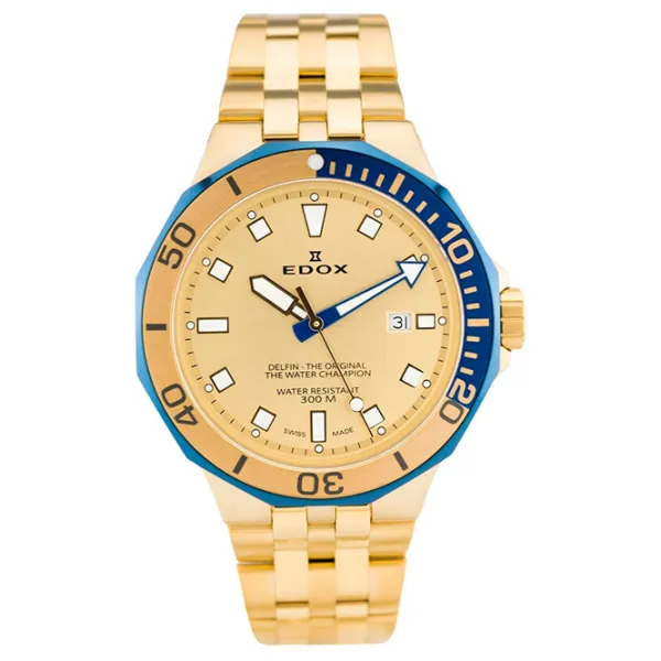 Ceas de mână pentru bărbați Edox 53015 357JBUM DI Cuarț/ 43 mm photo 1 Ceas de mână pentru bărbați Edox 53015 357JBUM DI Cuarț/ 43 mm photo 1