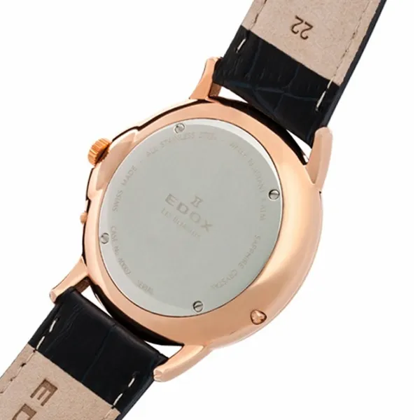 Ceas de mână pentru bărbați Edox 40002 37R BUIR Cuarț/ 42 mm photo 3