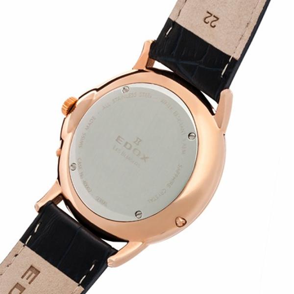 Ceas de mână pentru bărbați Edox 40002 37R BUIR Cuarț/ 42 mm photo 3